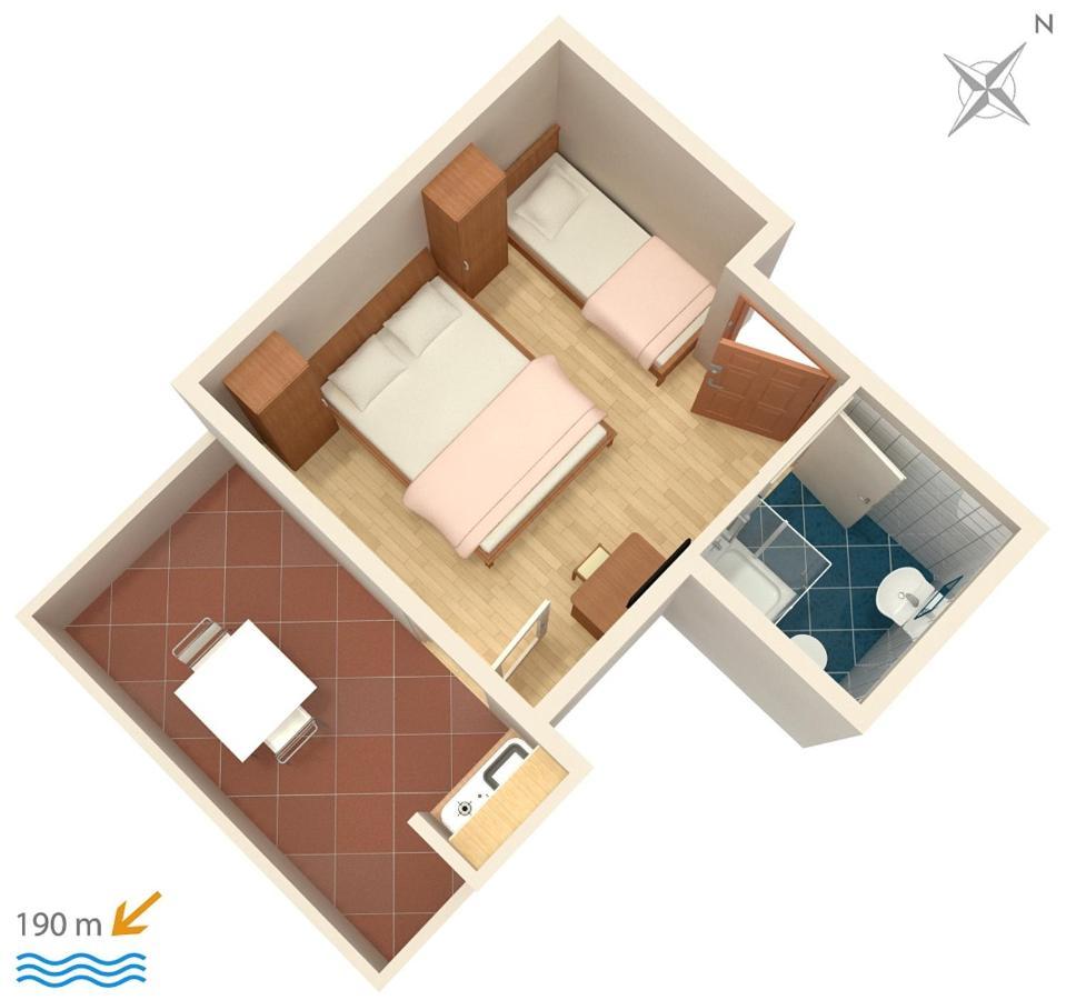 Apartments By The Sea Kampor, Rab - 5037 מראה חיצוני תמונה